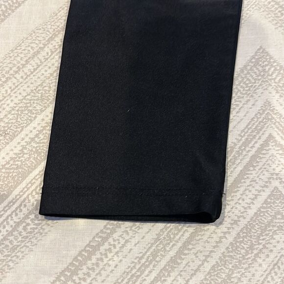 Katie J NYC Girls Black Leggings with Star Waistband - Picture 2 of 6